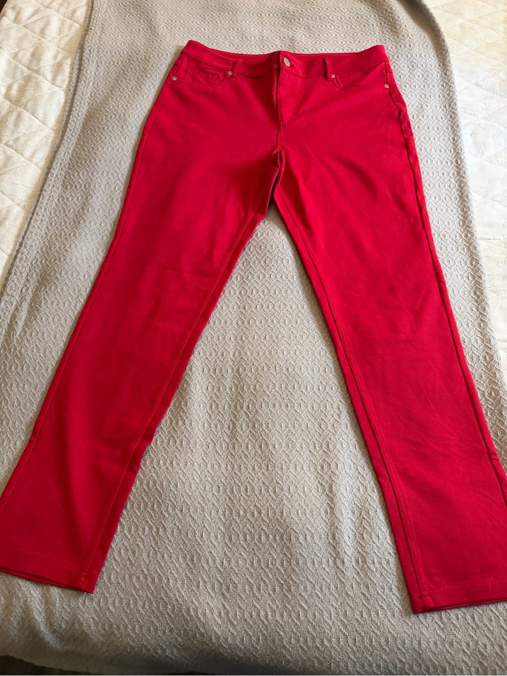 Cato Red Skinny Jeans - Stretch Fit